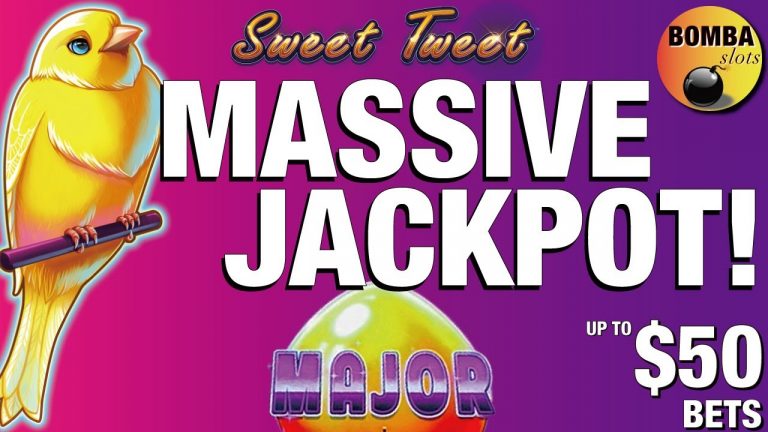 My BIGGEST JACKPOT! On Sweet Tweet 2 JACKPOTS in 1 session! Sweet Tweet Massive Handpay!