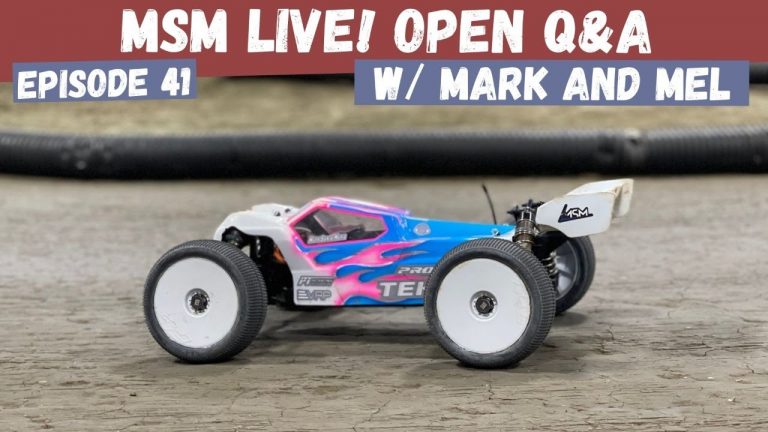 NEW MSM LIVE Open RC Car Q&A episode 41