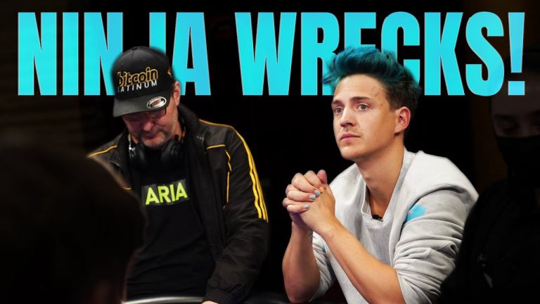 NINJA Plays High Stakes Poker w/ MrBeast, Ludwig, Phil Hellmuth & Tom Dwan