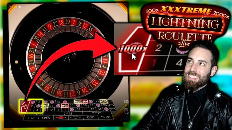 NUEVA RULETA en LIVE XXXTreme Ruleta Relámpago | XXXTreme Lightning Roulette