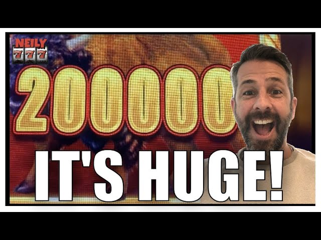 OMG! JACKPOT HANDPAY! I got the biggest buffalo on Buffalo Link Slot!