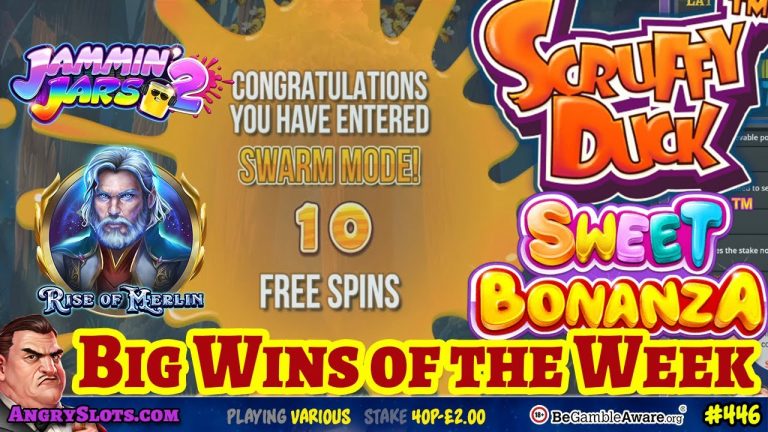 ONLINE SLOTS – Big Wins of the Week – Scruffy Duck, Rise of Merlin & more.