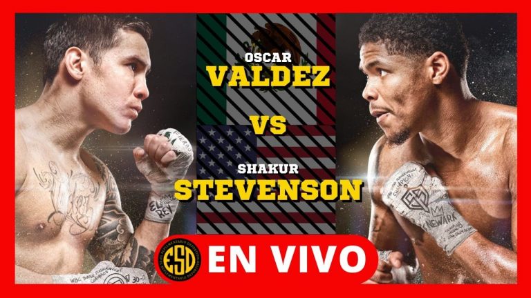 Oscar VALDEZ vs Shakur STEVENSON EN VIVO ¡PELEA EMOCIONANTE!