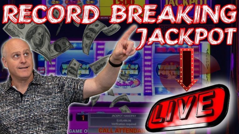 Outrageous High Limit Slot Play Live Jackpots All Night Long!