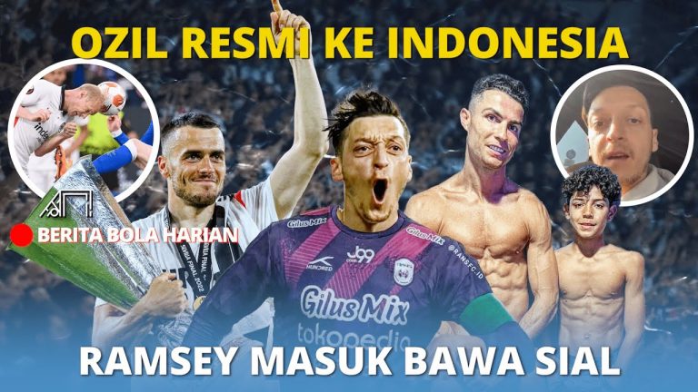 Ozil Resmi Bikin Video ke Indonesia Ramsey DNA Arsenal, Baru Masuk Bawa Sial dan Frankfurt Juara