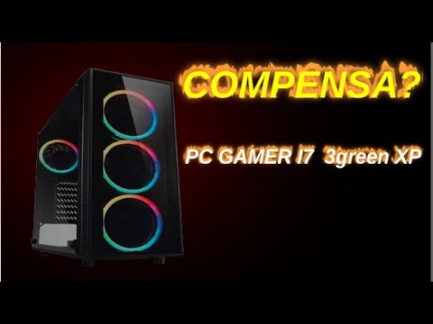 PC Gamer Intel Core i7, Geforce GTX, 8GB, SSD 480GB, 500W, 3green XP