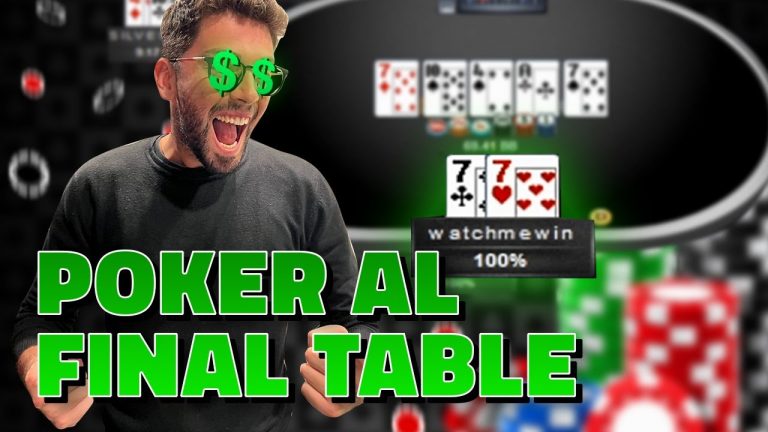 POKER al FINAL TABLE – Ci consegna le CHIAVI del TORNEO