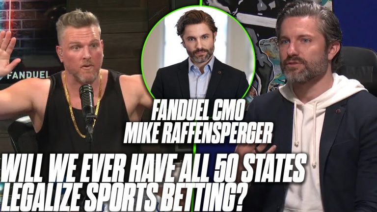 Pat McAfee & FanDuel CMO Talk The Future Of Sports Gambling & Why FanDuel Is The Best Sportsbook