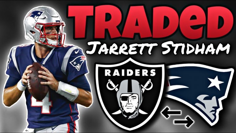 Patriots TRADE QB Jarrett Stidham to Las Vegas Raiders