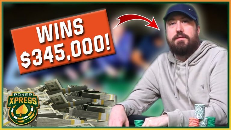 Professional poker player RUNS LIKE A GOD and CRUSHES $1,000,000 final table!