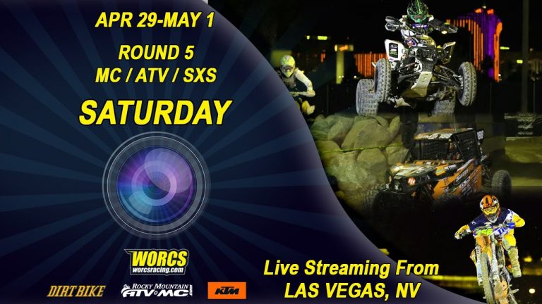 RND 5 – Saturday MC/ATV/SXS Off-road Racing – Orleans Arena Las Vegas, NV