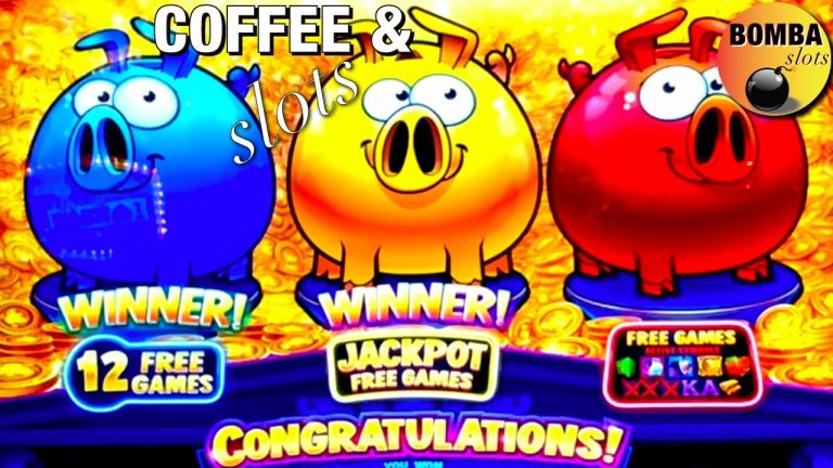 Rich Little Piggies ~ Meal Ticket Coffee & Slots