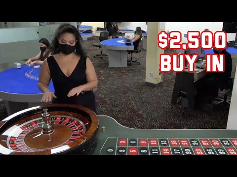 Roulette $2,500 High Limit Bets Live ROULETTE Online ! # 1 Ranked Roulette Pro Casino Gambler