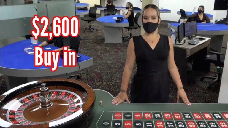 Roulette $2,600 High Limit Bets Live ROULETTE Online ! # 1 Ranked Roulette Pro Casino Gambler