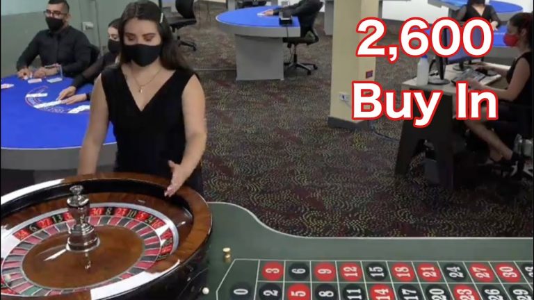 Roulette $2,600 High Limit Bets Live ROULETTE Online ! # 1 Ranked Roulette Pro Casino Gambler