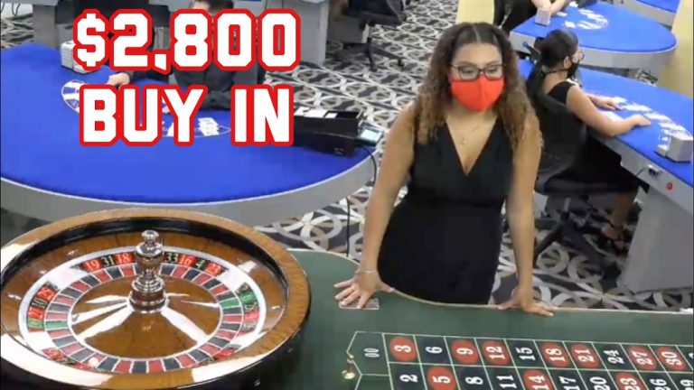 Roulette $2,800 High Limit Bets Live ROULETTE Online ! # 1 Ranked Roulette Pro Casino Gambler