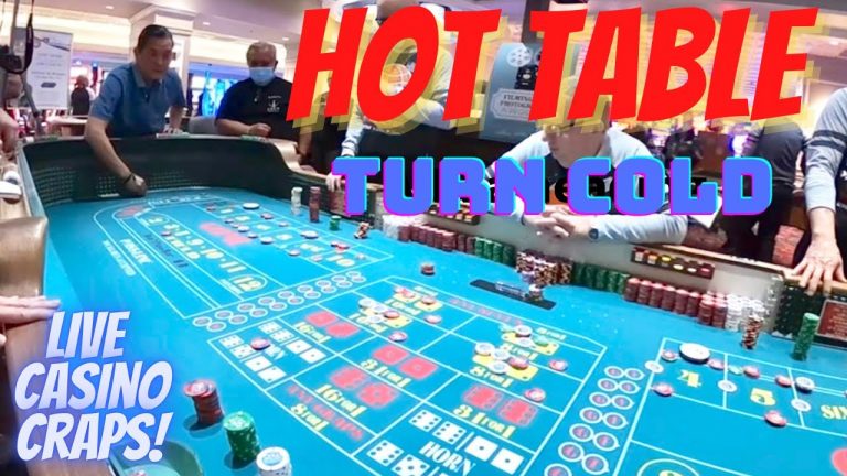 Smokin’ Hot Craps Table turns Ice Cold: Live Casino Craps at The Cal Casino Las Vegas