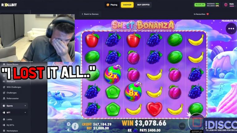 SteveWillDoIt LOSES $500,000+ Gambling!! (SteveWillDoIt Casino Gambling Highlights) – Rollbit