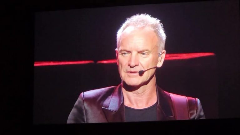 Sting “Shape Of My Heart” @ Hard Rock Live, Seminole Hard Rock Casino, Hollywood FL 05/22/22