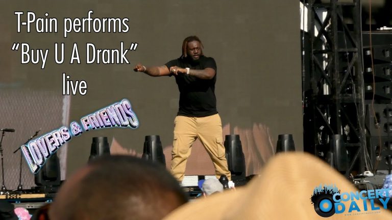 T-Pain performs “Buy U A Drank” live; 2022 Lovers And Friends Fest