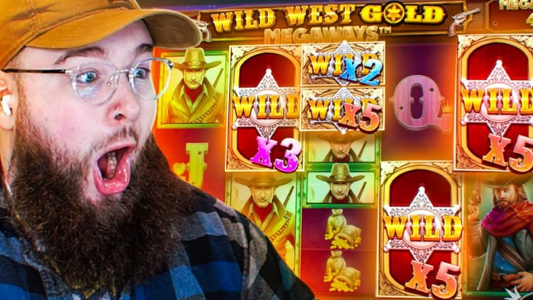 THE NEW WILD WEST GOLD MEGAWAYS SLOT PAID ME RECORD WINS! (Insane)