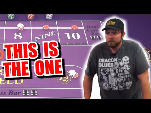 THE ONE 30 Roll Craps Challenge – WIN BIG or BUST #143