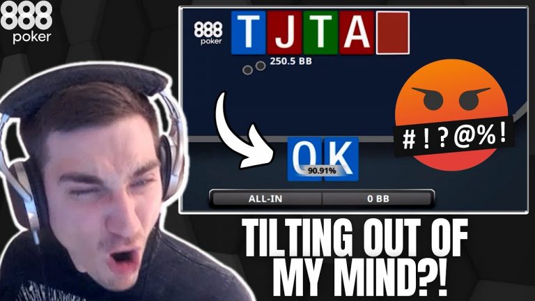 TILTING OUT OF MY MIND at 10NL?! | Top 10 Poker Hands Ep. 60