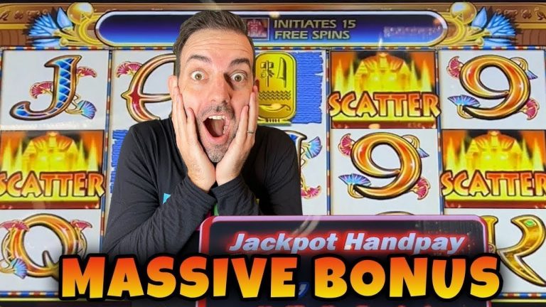 TONS of Bonuses & MASSIVE WIN on Cleopatra $45 Bet Jamul Casino