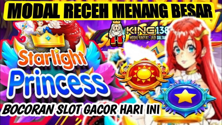 TRIK POLA GACOR STARLIGHT PRINCESS INFO SLOT GACOR HARI INI || MODAL RECEH