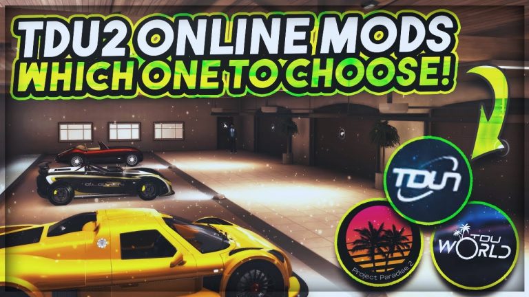 The 3 Online Mods For TDU2 – What To Choose! | TDU World, Project Paradise 2, & TDUniverse!