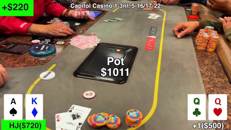 The Bomb Pot and The Flip, Poker Vlog 109