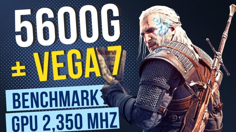 The Witcher 3 – Ryzen 5600g com a VEGA 7! JOGANDO COM OVERCLOCK NA GPU!