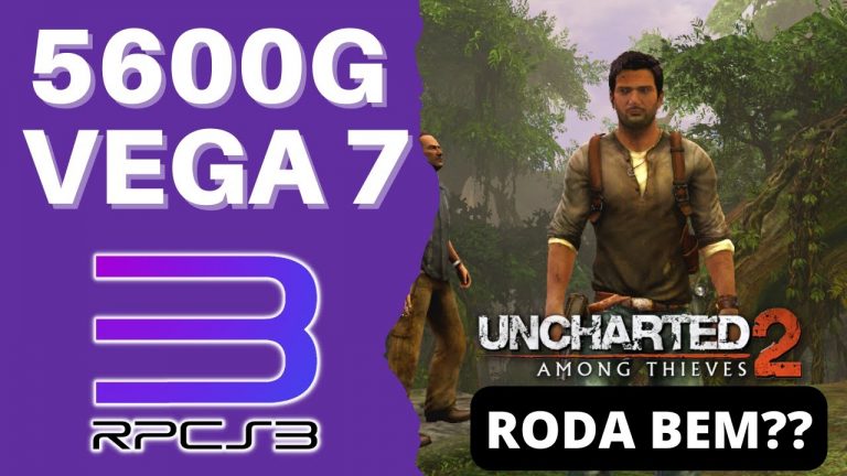 UNCHARTED 2 – RPCS3 | Testando no AMD RYZEN 5600G com placa integrada!