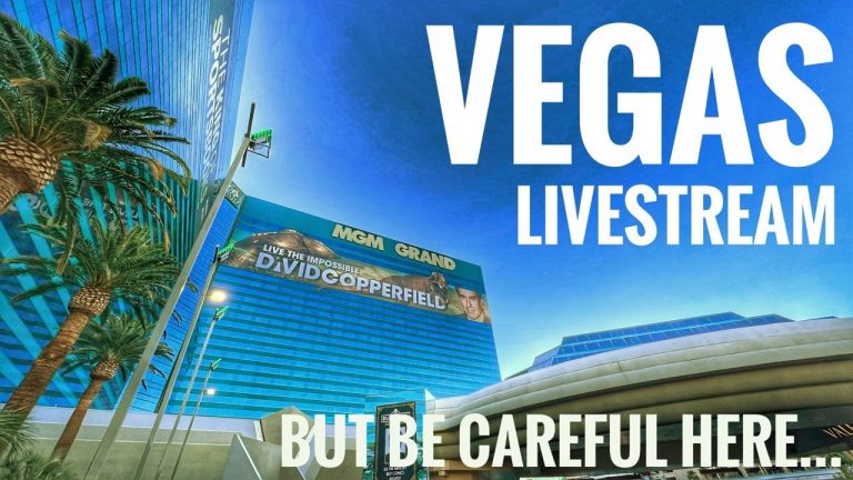 Vegas Livestream – Lets Start Where Tourists Shouldnt go! Then the Safe Strip