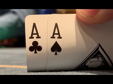 Very First Hand Is Set Of Aces!! Then It’s Crazier w/Ace-King! Poker Vlog Ep 209