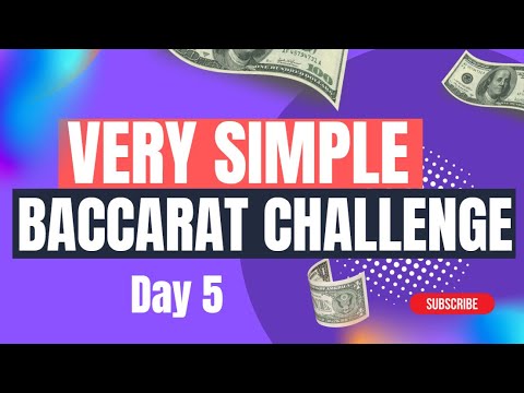 Very Simple Baccarat Strategy (Challenge – Day 4)