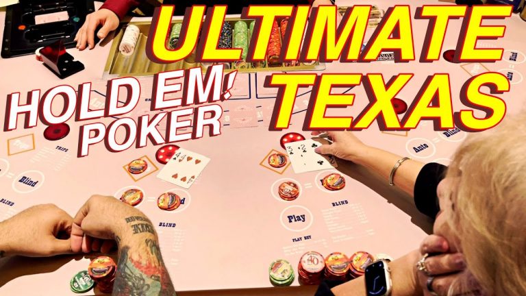 WE PLAY ULTIMATE TEXAS HOLDEM POKER!!