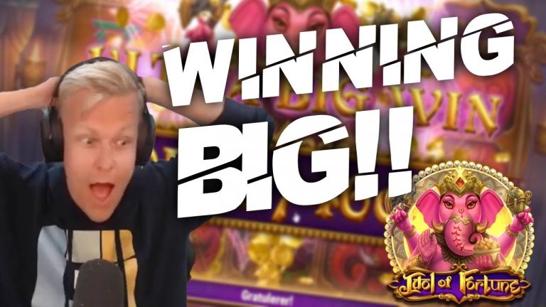 WINNING BIG on a new slot (Idols of Fortune)