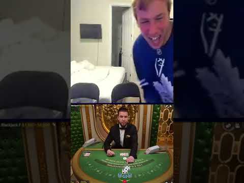 We won $180,000 on a losing blackjack hand!