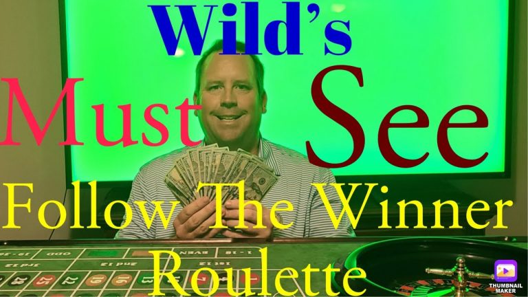 Wilds Must See Follow The Winner Roulette