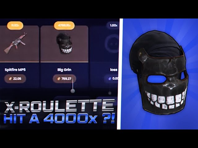 X-ROULETTE HIT A 4000x ??? Rustmoment Gambling