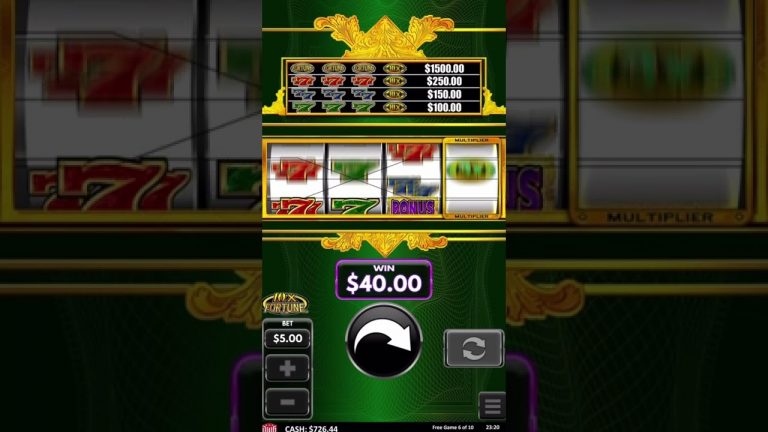 10x Fortune | Free Games | Bonus Win | $5 Bet | Sad Win | Online Casino | Fast Cash #shorts