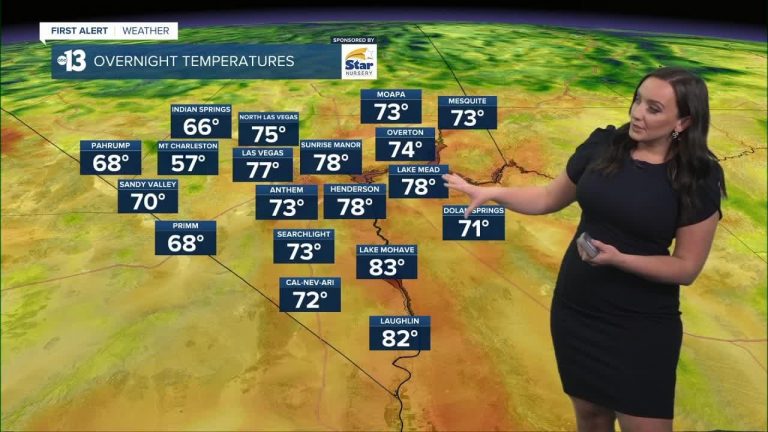 13 First Alert Las Vegas morning forecast | June 6, 2022