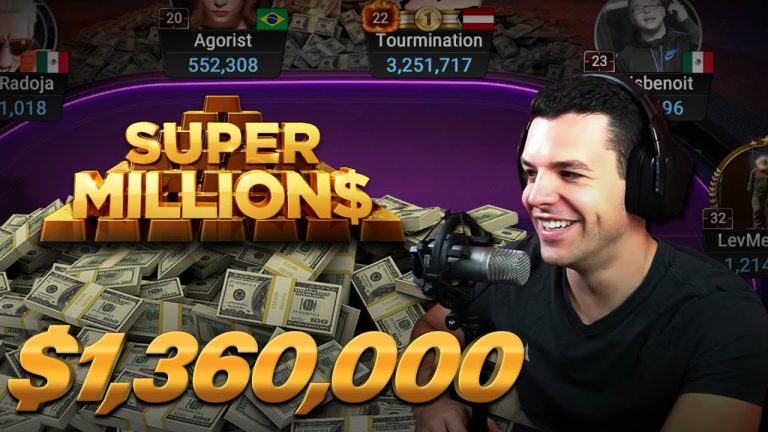 $1,360,000 Poker FINAL TABLE with Kevin Martin | Super Million$ S2 E45