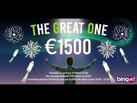 2500,- TheGreatOne Bingo Winnen!? op TOMBOLA [LIVE]