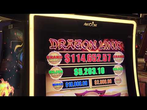 $300 BET BIG WIN DRAGON LINK FREE SPINS – ARIA LAS VEGAS HIGH LIMIT $2 Denom