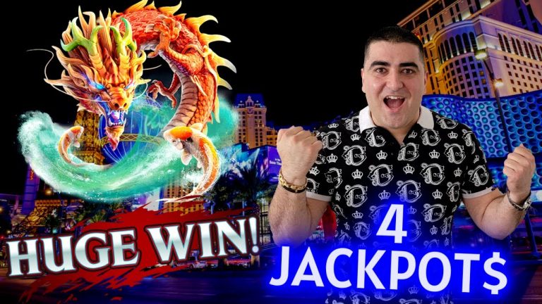 4 Handpay Jackpots On High Limit Slots – Winning Big Money At Casino