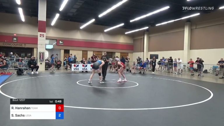 54 Kg Consi Of 8 #1 – Riley Hanrahan, Team Nazar Training Center Vs Samantha Sachs, Legacy Wrestli