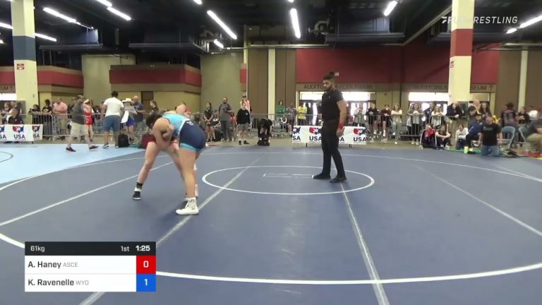 61 Kg Consi Of 8 #2 – Alanna Haney, Ascend Wrestling Academy Vs Kryssceah Ravenelle, Wyoming Semin