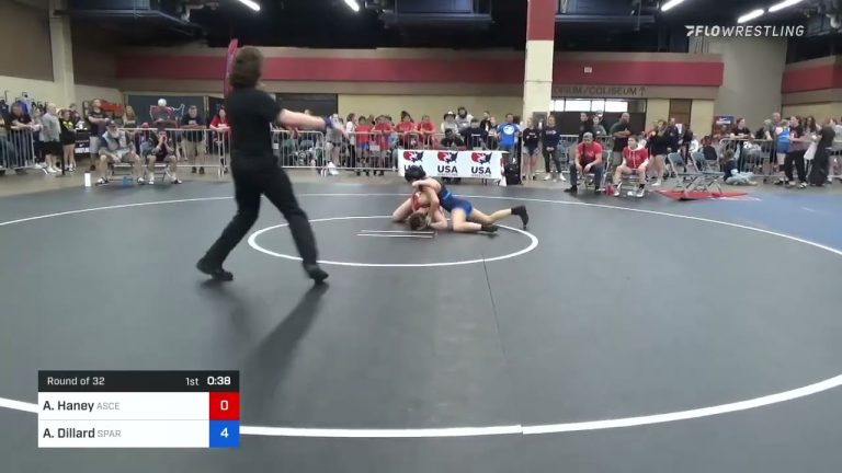 61 Kg Round Of 32 – Alanna Haney, Ascend Wrestling Academy Vs Alicen Dillard, Spartan Mat Club B4e